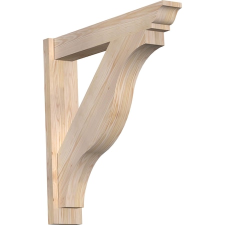Ekena Millwork Funston Smooth Traditional Outlooker, Douglas Fir, 5 1/2"W x 30"D x 30"H OUT06X30X30FST01SDF